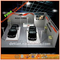 large auto show booth custom, trade show booth design custom and production